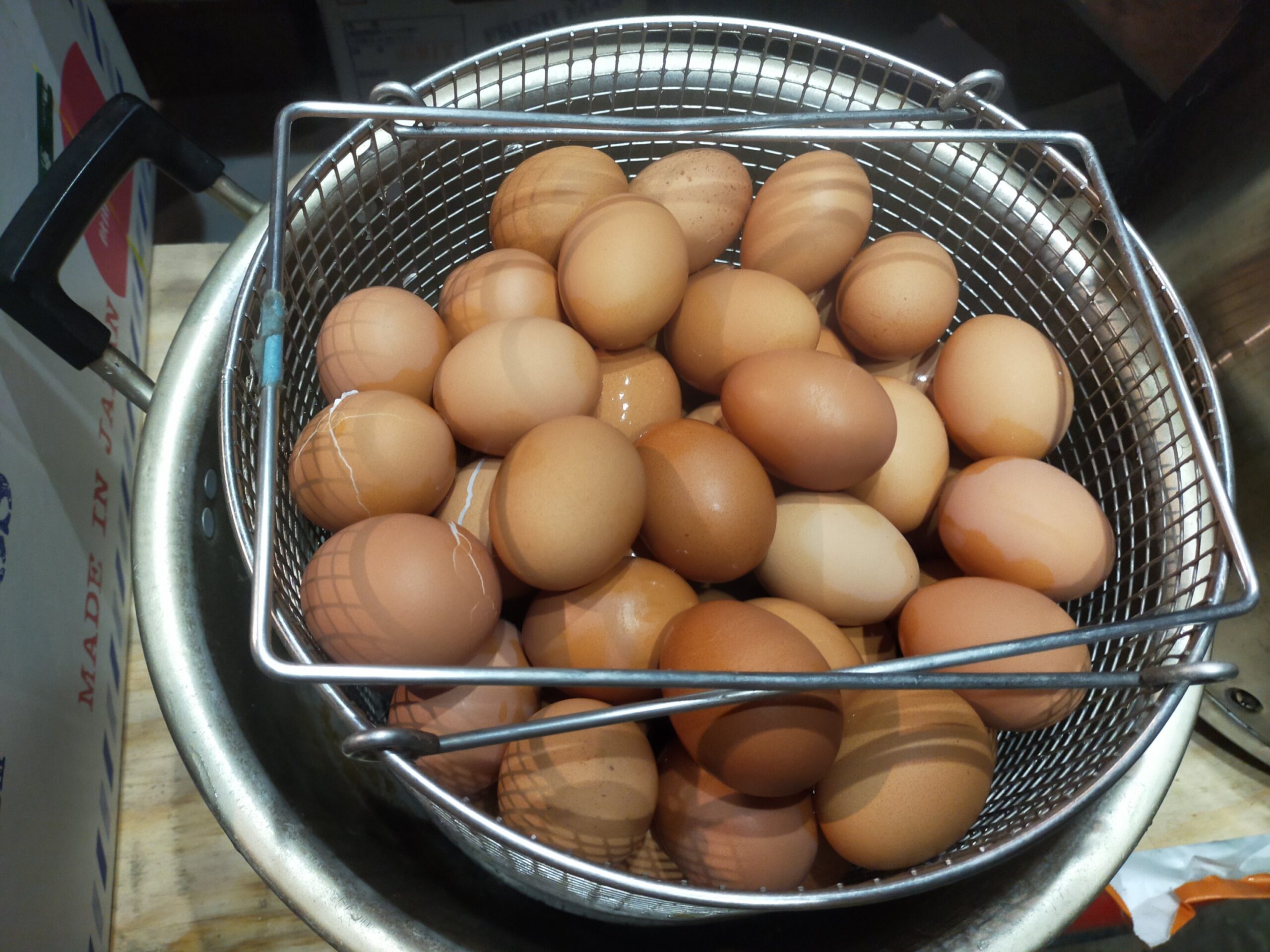 業務用　温泉卵の作り方　温泉卵　移動販売　温泉卵　大量