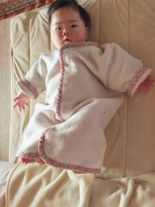 綿スリーパー
スリーパー
寒い家の布団　赤ちゃんの布団